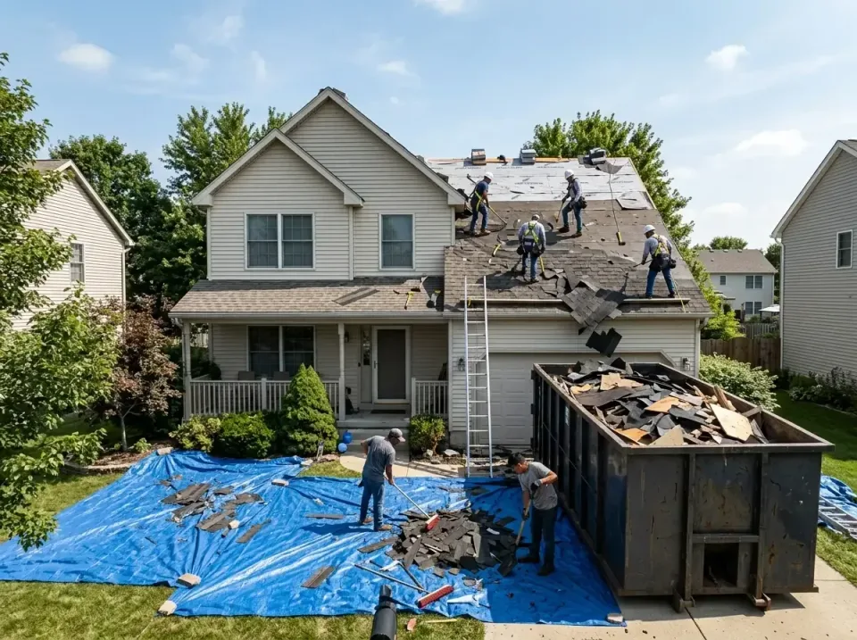 roof-replacement-debris-remova-004 — frequently asked questions, Cheapest Dumpster Rentals in Mitchell, IN